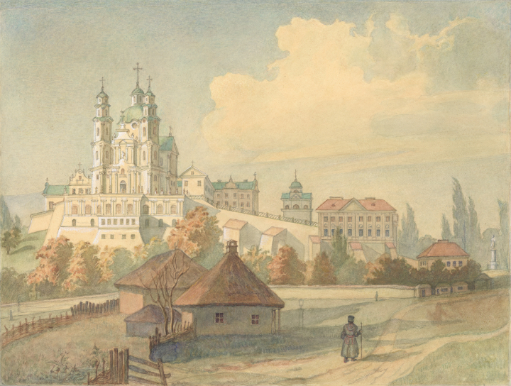 Pochaiv Lavra. Southern View