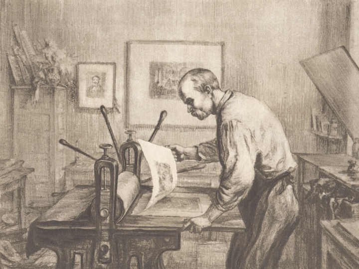 Taras Shevchenko Printing Engravings