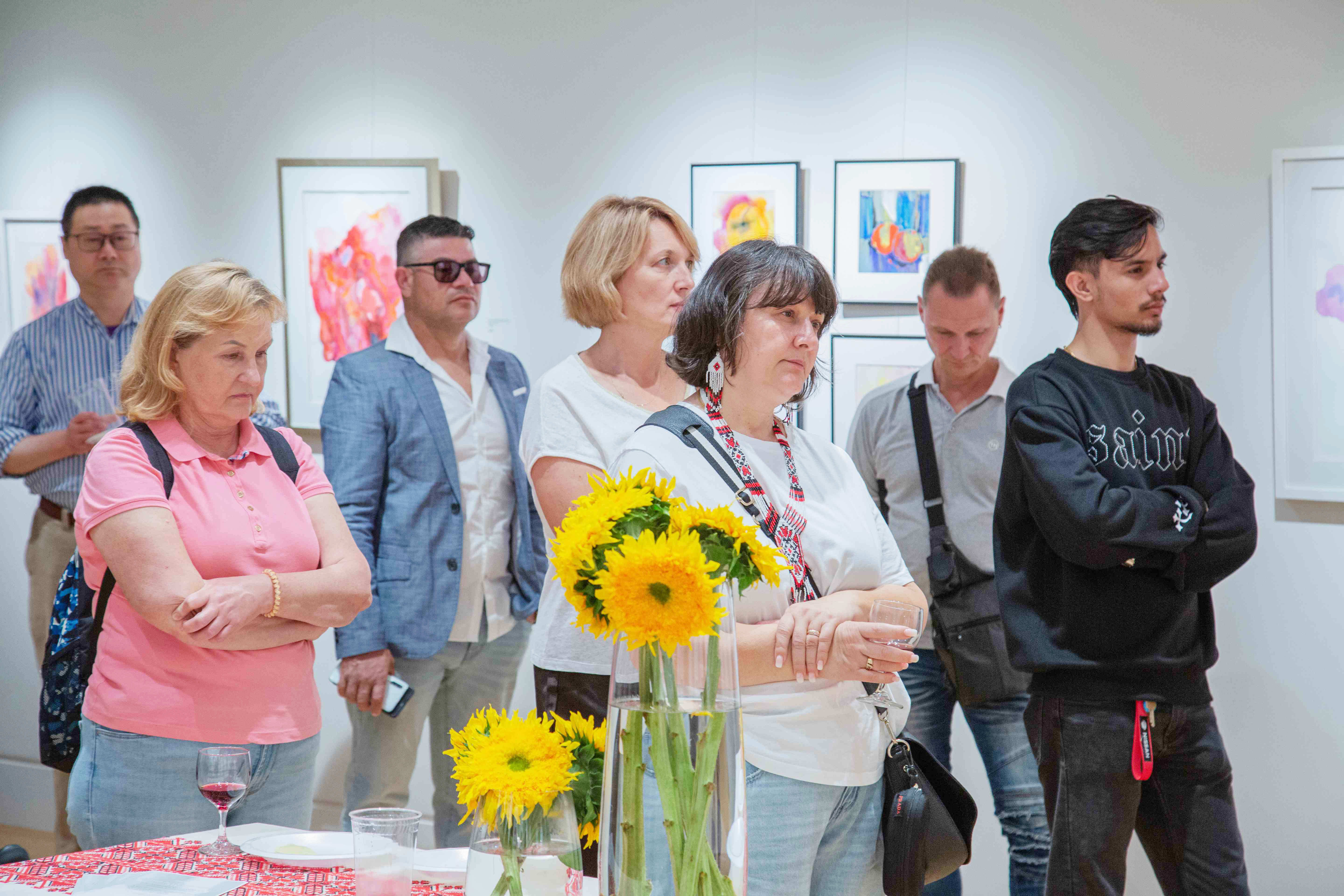 THROUGH THE LENS OF UKRAINIAN BELONGING, a solo exhibition of paintings by Ukrainian Canadian artist Olga Polstvin, September 26, 2025