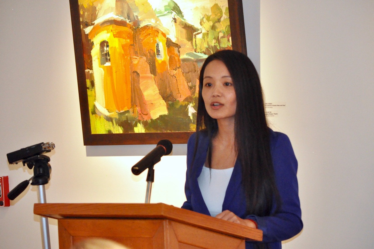 Bhutila Karpoche, MPP, at the Shevchenko Museum Grand Opening, October 20, 2019