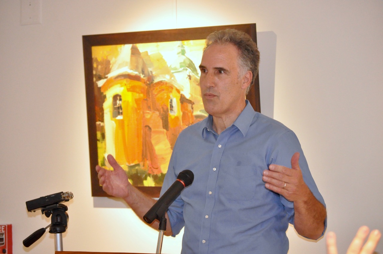 Christopher McCormack, Architect of the new Museum, at the Shevchenko Museum Grand Opening, October 20, 2019