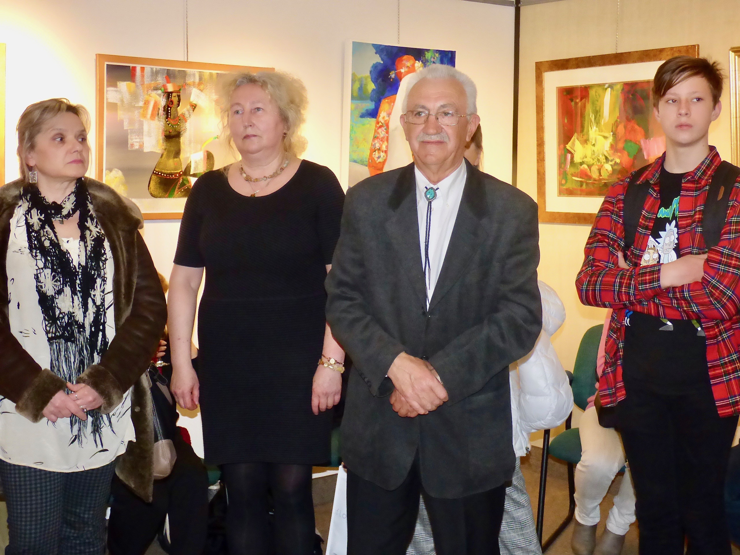 Legends of Time: Exhibition of Paintings by Oleh Nedoshytko, Reception, April 7, 2019