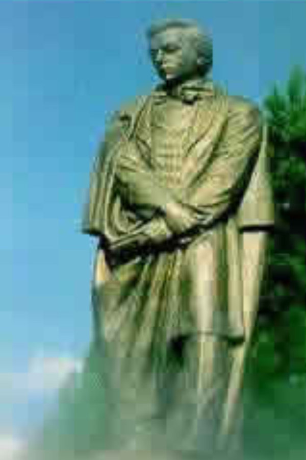 Taras Shevchenko monument in Parana, Brazil