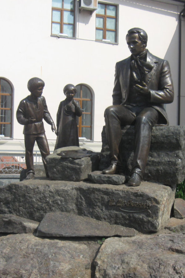 Taras Shevchenko monument in Vinnytsia