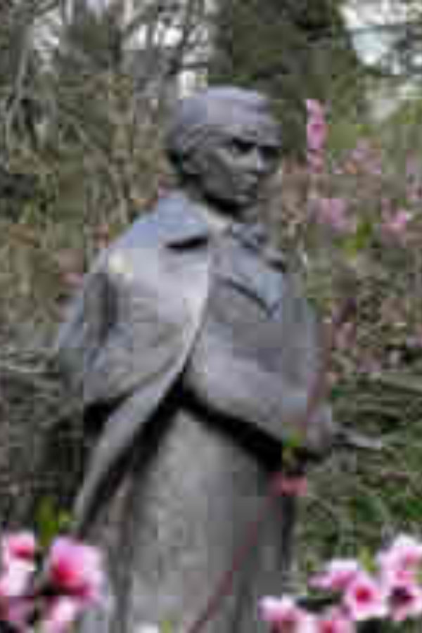 Taras Shevchenko monument in Yalta